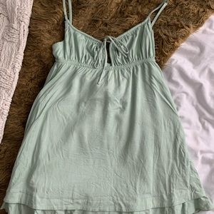 Princess Polly Empress of Love Mini Dress Sage